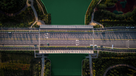 看你的城市-郑州市-航拍-大疆-道路 图片素材