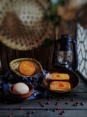 静物-食品-生活-月饼-食物 图片素材