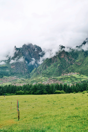 甘南-甘肃-人像-自然-风景 图片素材
