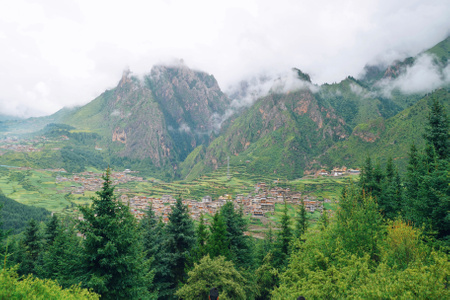 甘南-甘肃-人像-自然-风景 图片素材