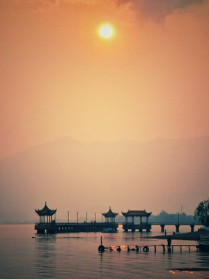 haida滤镜签约-抚仙湖-抚仙湖-湖-湖面 图片素材