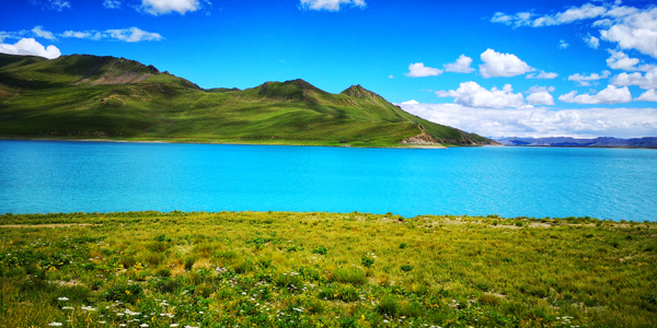 haida滤镜签约-高山-湖泊-旅游-手机摄影 图片素材