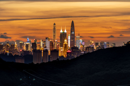 粤港澳大湾区-深圳-城市-城市风光-建筑 图片素材