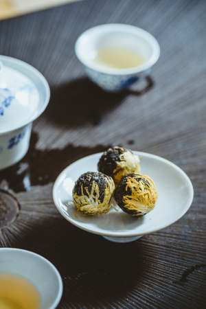 茶-茶艺-静物摄影-中国风-金丝龙珠 图片素材