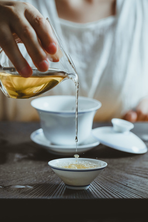 茶-茶艺-静物摄影-中国风-金丝龙珠 图片素材