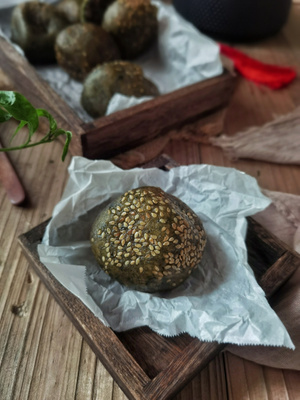华为手机拍摄-美食-早餐-食物-油艾糍 图片素材
