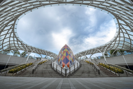 泉州-建筑-建筑-台阶-穹顶 图片素材