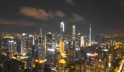 广州塔-珠江新城-cbd-风景-天空 图片素材