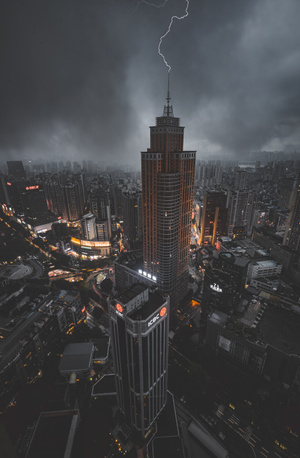 看你的城市-高楼-9月-渝中-山城 图片素材
