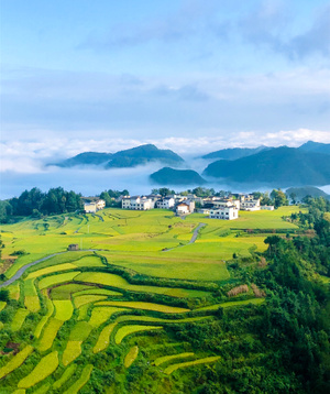 贵阳市-风光-风光-风景-村庄 图片素材