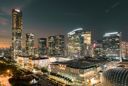 后海-深圳-城市-特区-南山 图片素材