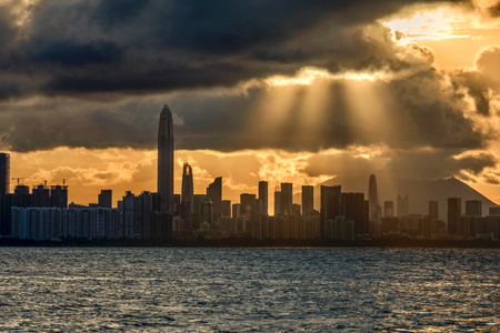 风景-光影-色彩-大湾区-城市 图片素材