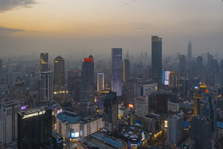 南京市-你好七月-我要上封面-航拍-城市色彩 图片素材