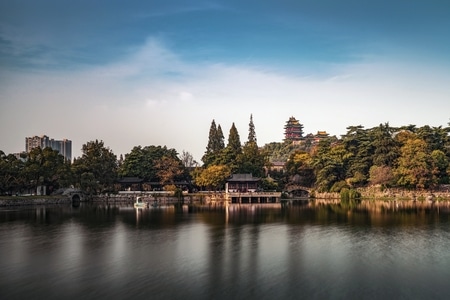 金陵风光-有趣的瞬间-你好秋天-风景-公园 图片素材