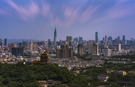 南京市-城市风光-我要上封面-尘世烟火-城市 图片素材