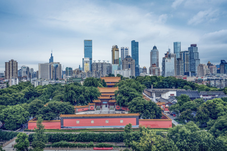 蓝调世界-我要上封面-我的七月-南京市-城市 图片素材