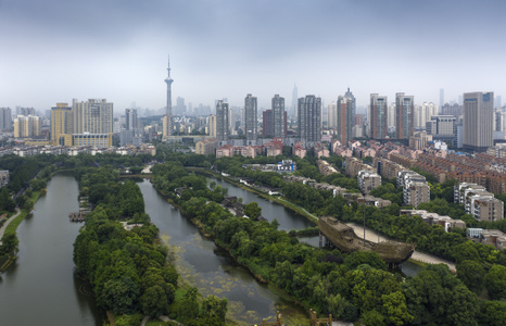 南京市-我要上封面-你好七月-城市风光-城市色彩 图片素材