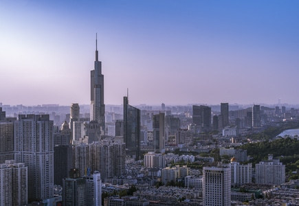 南京市-城市风光-城市色彩-我的六月-我要上封面 图片素材