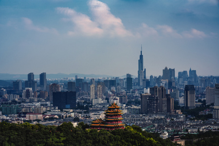 你好七月-我要上封面-haida滤镜签约-南京市-城市 图片素材