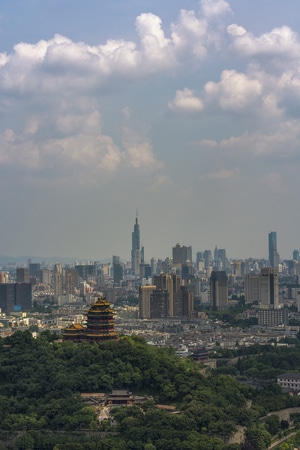 南京市-城市风光-我要上封面-尘世烟火-建筑 图片素材