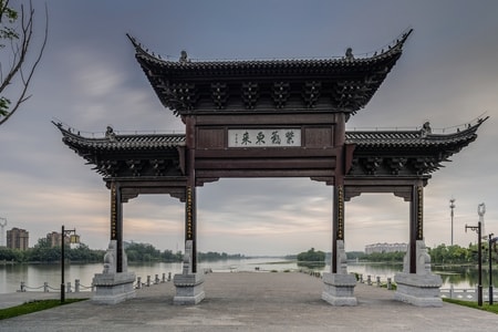 风光-自然-古建筑-中式建筑-亭子 图片素材
