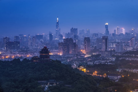南京市-我的六月-我要上封面-城市色彩-城市风光 图片素材
