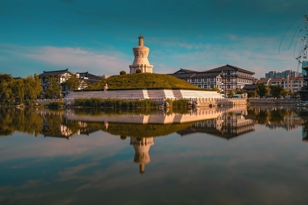 旅行-风光-70周年城市-70周年风光-湖 图片素材