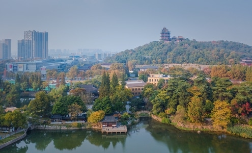 看你的城市-金陵风光-有趣的瞬间-你好秋天-风景 图片素材