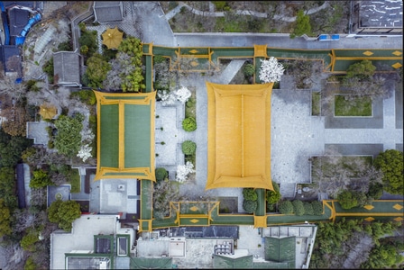 城市风光-建筑-南京博物馆-朝天宫-屋顶 图片素材