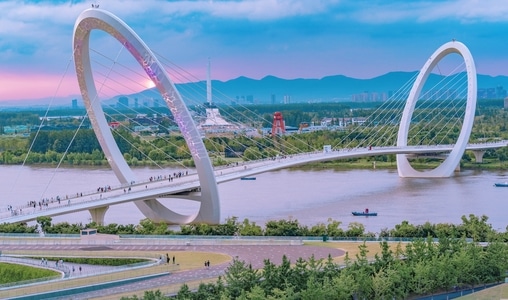 风光-看你的城市-70周年城市-风景-南京眼 图片素材