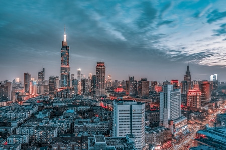 南京市-城市风光-随拍-城市-城市风光 图片素材