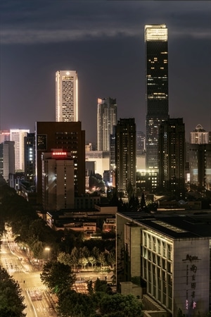 旅行-风光-新街口-城市-城市风光 图片素材