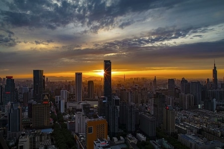 南京市-我要上封面-我的六月-尘世烟火-城市风光 图片素材
