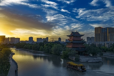 风光-旅行-自然-书面-朝霞 图片素材