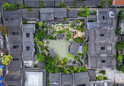 南京市-城市风光-我的六月-我要上封面-航拍 图片素材