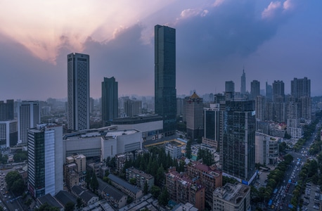 尘世烟火-城市风光-随拍-我的六月-我要上封面 图片素材
