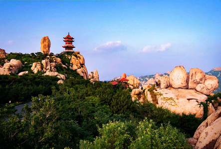 五莲山-人像-风光-五莲山-山 图片素材