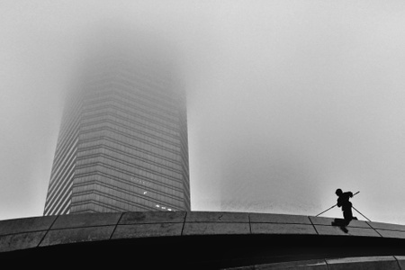 长沙-城市-线条-黑白-户外 图片素材