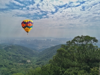 旅游-福建-热气球-手机-热气球 图片素材