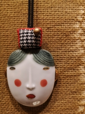 陶艺挂件-手机-陶艺挂件-陶器-女人 图片素材