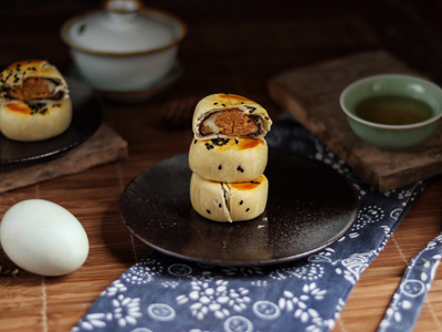 生活-人参果-月饼-文化-日系 图片素材