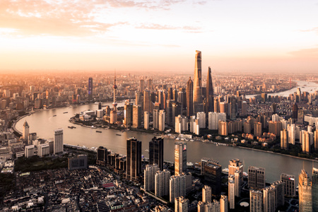 上海市-七工匠-城市色彩-城市-玲珑世界 图片素材