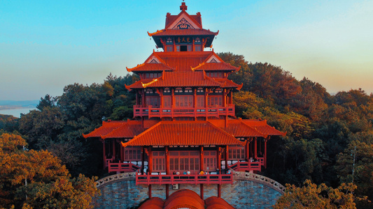 青橙-磨山-武汉-东湖-调色 图片素材
