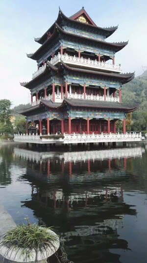山水风光-旅游-古建筑-阁楼-楼阁 图片素材