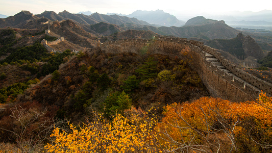 古建筑-历史-金山岭-旅行-风光 图片素材