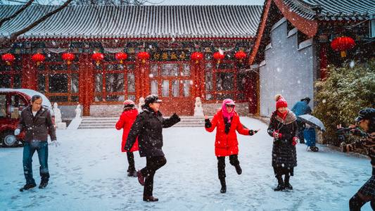 haida滤镜签约-扫街-随拍-旅行-雪天 图片素材