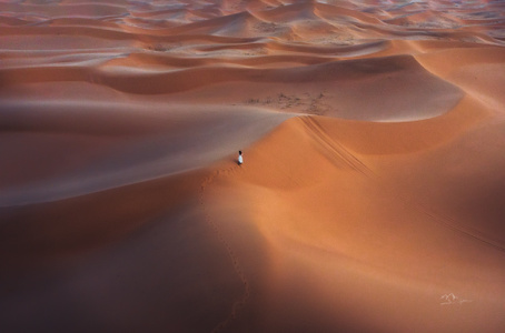 阿拉善盟-沙漠-日落-沙漠-自然风光 图片素材