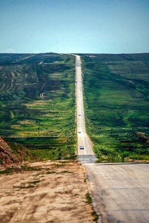 旅行-旅游-自驾游-公路-内蒙古 图片素材