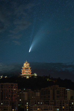 2020-f3-夜景-夜空-星空 图片素材