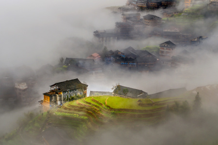 haida滤镜签约-风光-旅行风光-自然生态摄影-房屋 图片素材